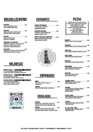  at Ay Mi Madre in Madrid