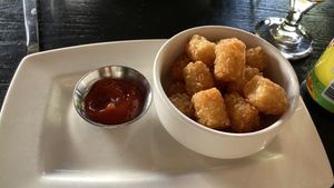 Tater tots  at Five Horses Tavern in Somerville