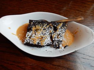 Dessert at Veg Bar in South West London