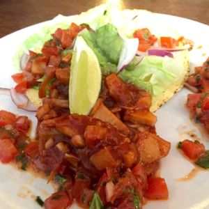Tacos  at Veg Bar in South West London