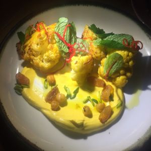 roast cauliflower deliciousness  at Transformer Nextdoor in Fitzroy