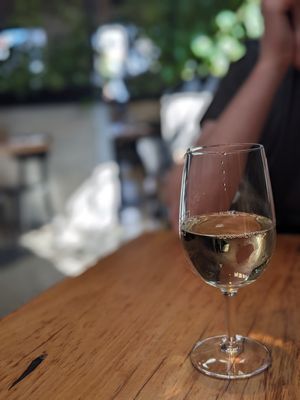 Non alcoholic wine at Transformer Nextdoor in Fitzroy