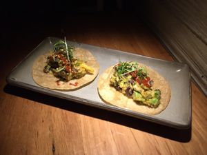 tacos at Transformer Nextdoor in Fitzroy