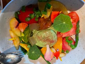 Heirloom salad -pick of the night   at Transformer Nextdoor in Fitzroy