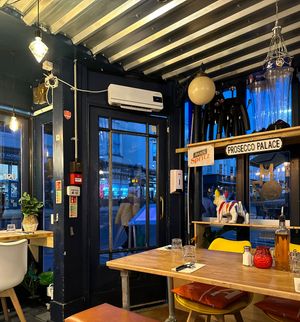 Watching the world go by  at Morelli Zorelli in Brighton