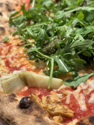 Chick & Pesto Pizza  at Morelli Zorelli in Brighton