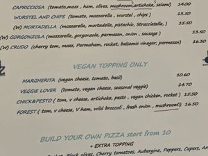 Small choice but big taste 🍕  at Morelli Zorelli in Brighton