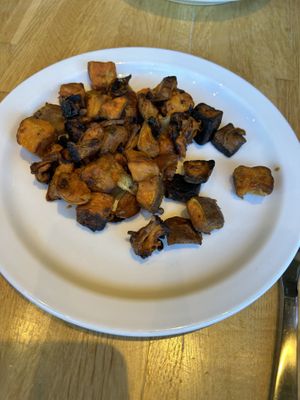 Sweet potato hash  at True Food Kitchen in Atlanta