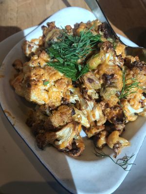 Harissa cauliflower at True Food Kitchen in Atlanta