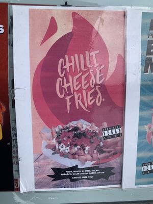 Chilli cheese fries at Lord of the Fries - Southern Cross Station in Melbourne