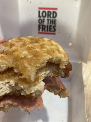   at Lord of the Fries - Southern Cross Station in Melbourne