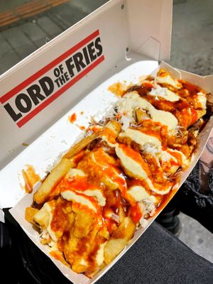 HSP  at Lord of the Fries - Southern Cross Station in Melbourne