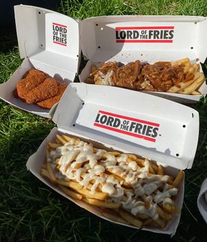   at Lord of the Fries - Southern Cross Station in Melbourne