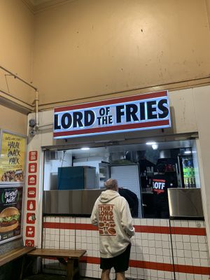 Always good😄 at Lord of the Fries - Southern Cross Station in Melbourne