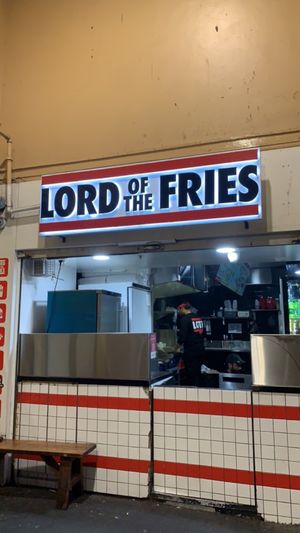  #Veganuary at Lord of the Fries - Southern Cross Station in Melbourne
