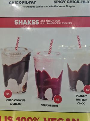 The shakes at Lord of the Fries - Southern Cross Station in Melbourne