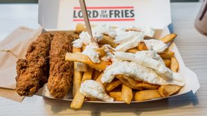 Chicken n Fries  at Lord of the Fries - Southern Cross Station in Melbourne