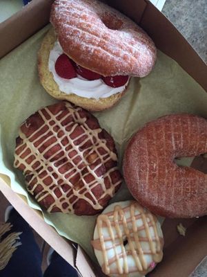 Vegan Donuts, best I've ever had. at Donut Bar in San Diego