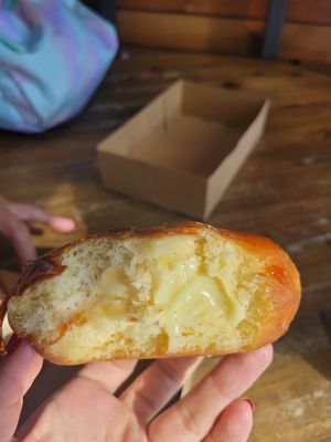 filling at Donut Bar in San Diego