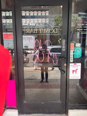 Get there early! 😉   at Donut Bar in San Diego