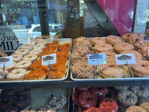 vegan donuts (make sure to ask! they aren’t all labeled)  at Donut Bar in San Diego