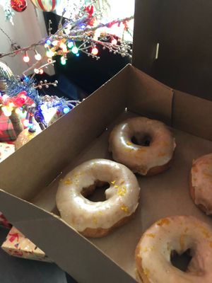 Vegan chai donut at Donut Bar in San Diego