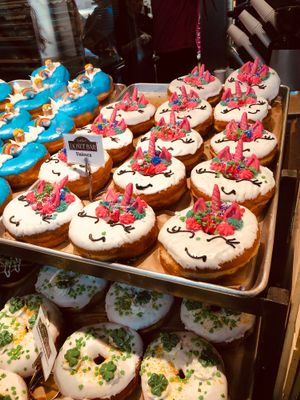 Unicorns!  at Donut Bar in San Diego
