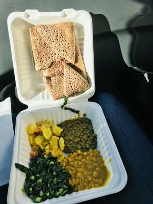 So good!! at Kaffa Ethiopian Cuisine in Berkeley