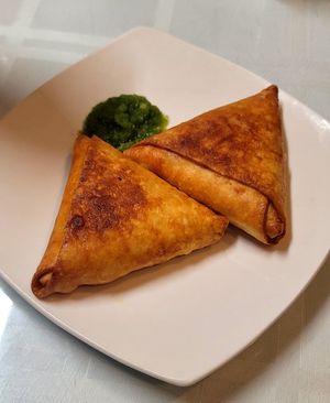Potato Sambusa at Kaffa Ethiopian Cuisine in Berkeley