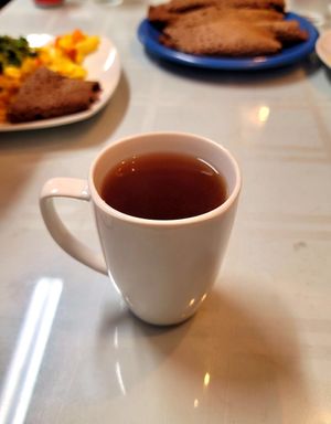 Tea at Kaffa Ethiopian Cuisine in Berkeley