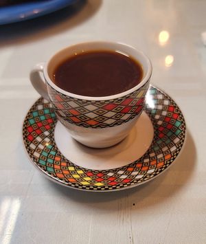 Coffee at Kaffa Ethiopian Cuisine in Berkeley