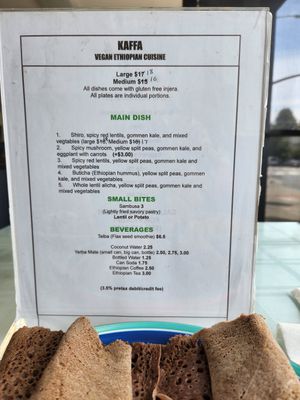  at Kaffa Ethiopian Cuisine in Berkeley