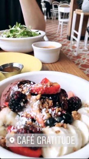   at Cafe Gratitude - DTLA in Los Angeles