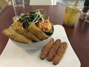 Abundance bowl @ Backyard Café, Phnom Penh at Backyard Cafe - Riverside in Phnom Penh