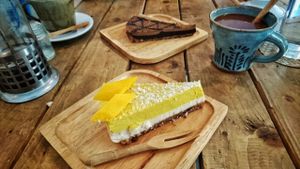 Raw desserts at Backyard Cafe - Riverside in Phnom Penh