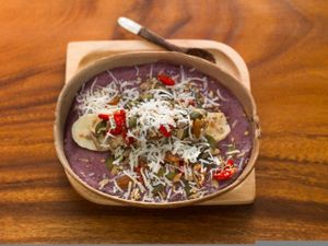 Acai Bowl at Backyard Cafe - Riverside in Phnom Penh