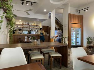 Inside  at Backyard Cafe - Riverside in Phnom Penh