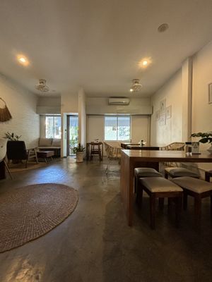 Upstairs indoor area  at Backyard Cafe - Riverside in Phnom Penh