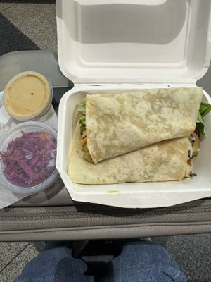 Black beans wrap, GF  at Backyard Cafe - Riverside in Phnom Penh