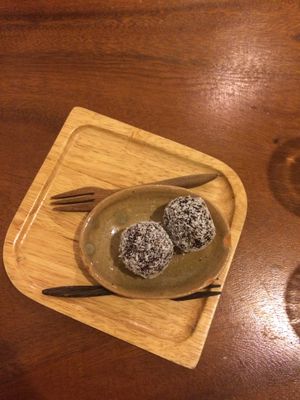 Get it free for a good review but i would rate it good even tough! at Backyard Cafe - Riverside in Phnom Penh