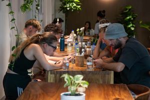 Our new location on Street 240.  at Backyard Cafe - Riverside in Phnom Penh