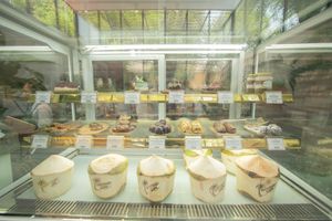 Healthy, vegan, gluten free and raw desserts. at Backyard Cafe - Riverside in Phnom Penh