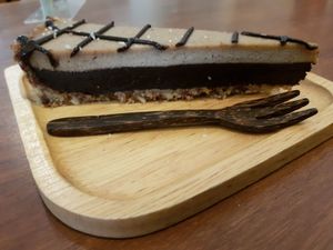 Delicious dessert at Backyard Cafe - Riverside in Phnom Penh