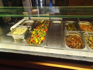 Roasted veggies at Erbils in Munich