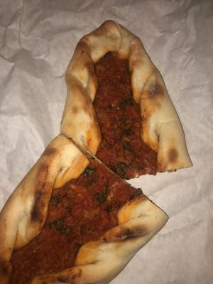 Seitan Lahmacun at Erbils in Munich