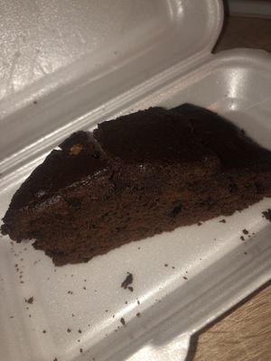 chocolate cake at Erbils in Munich