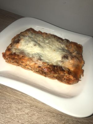 lasagna at Erbils in Munich