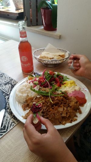 doner plate at Erbils in Munich