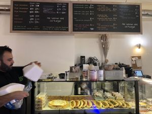 Menu at Erbils in Munich