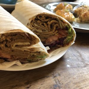 Seitan dürum at Erbils in Munich